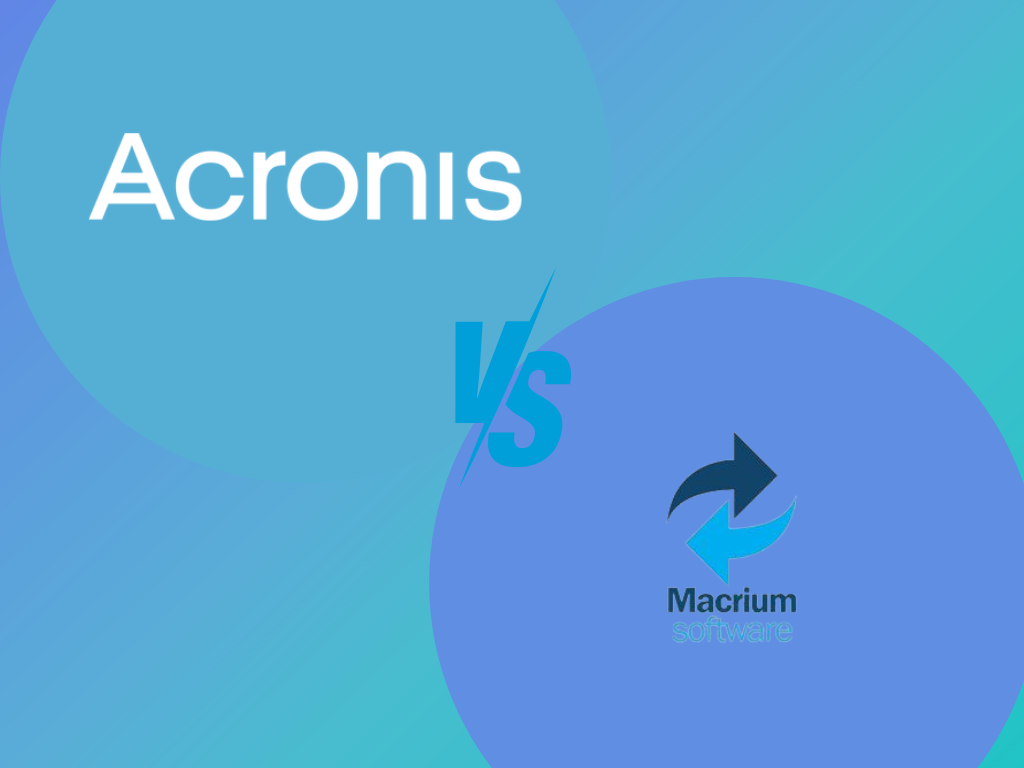 Acronis vs Macrium
