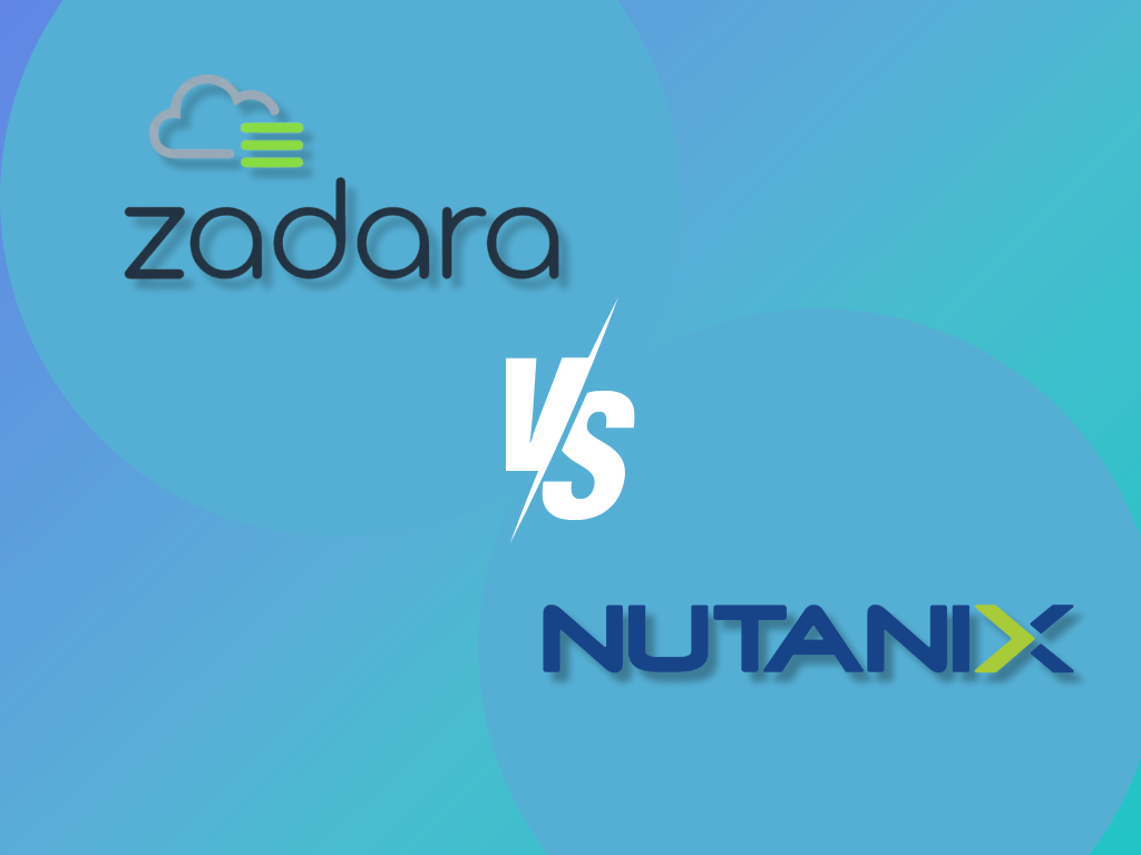 Zadara vs. Nutanix