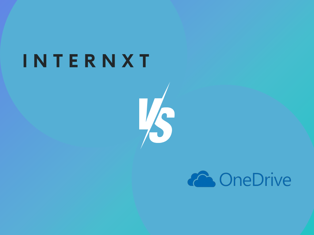 Internxt vs OneDrive