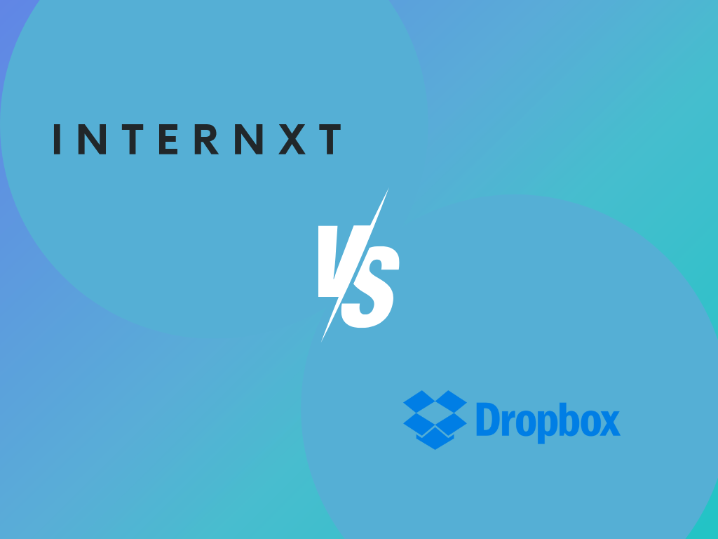 Internxt vs Dropbox