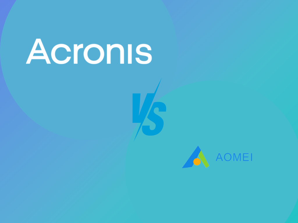 Acronis vs AOMEI