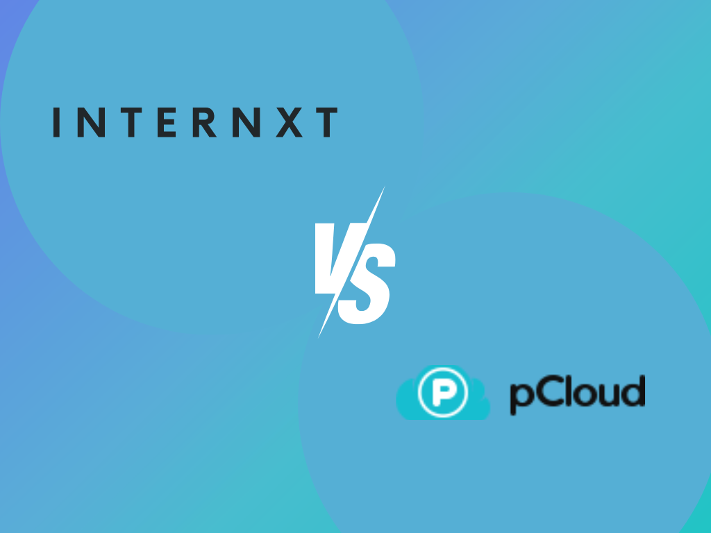 Internxt vs pCloud