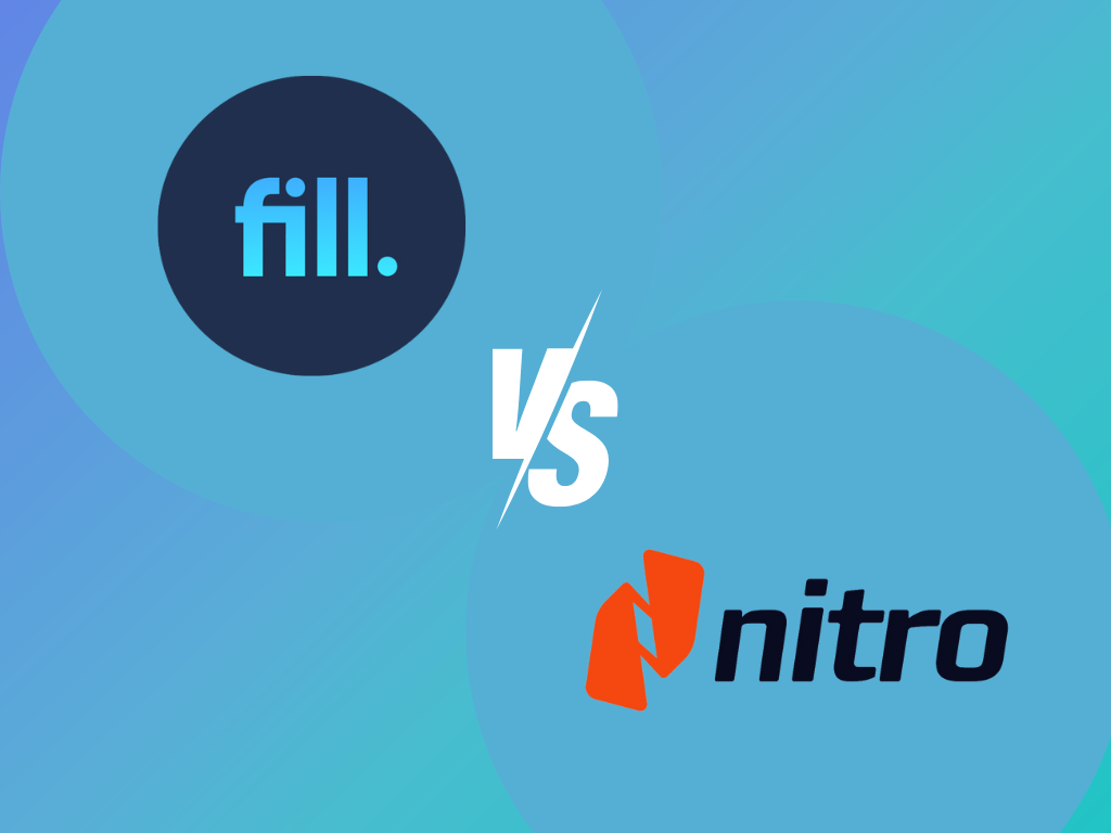 Fill vs. Nitro Sign