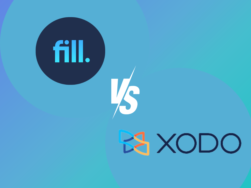 Fill vs. Xodo Sign