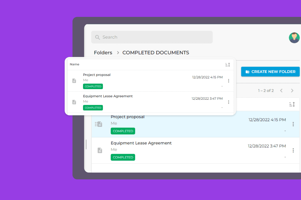 Completed Documents: How to Manage Signed Documents | Fill