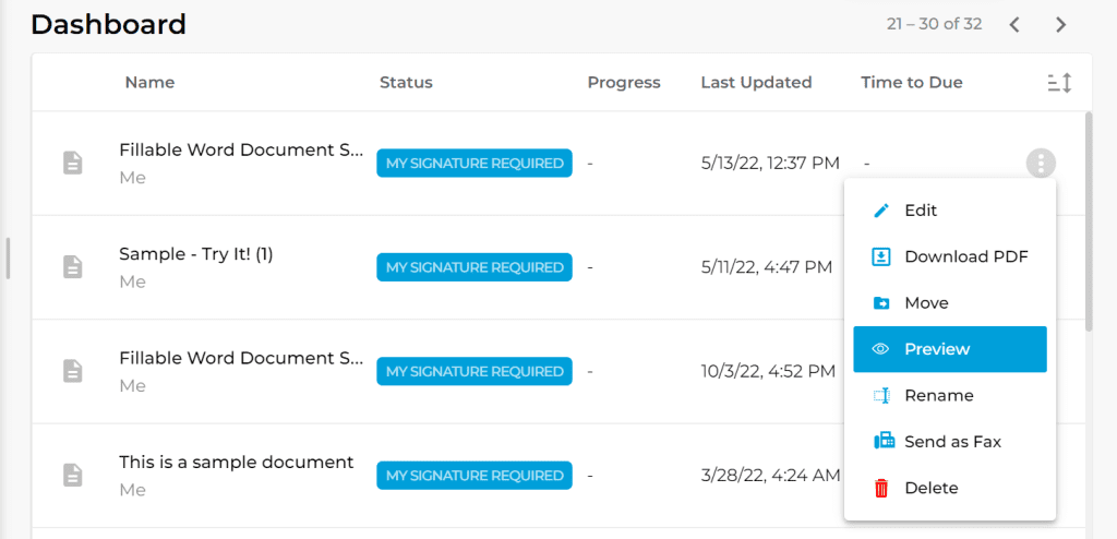 Document Management Dashboard: A Tool to Improve Efficiency